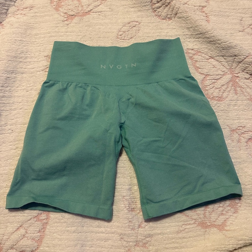 NVGTN Women's Teal Bike Shorts